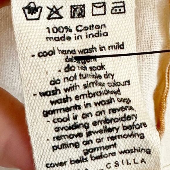 Kinga Csilla Humming Mascali Mini Dress 0 Orange NEW - Picture 8 of 8